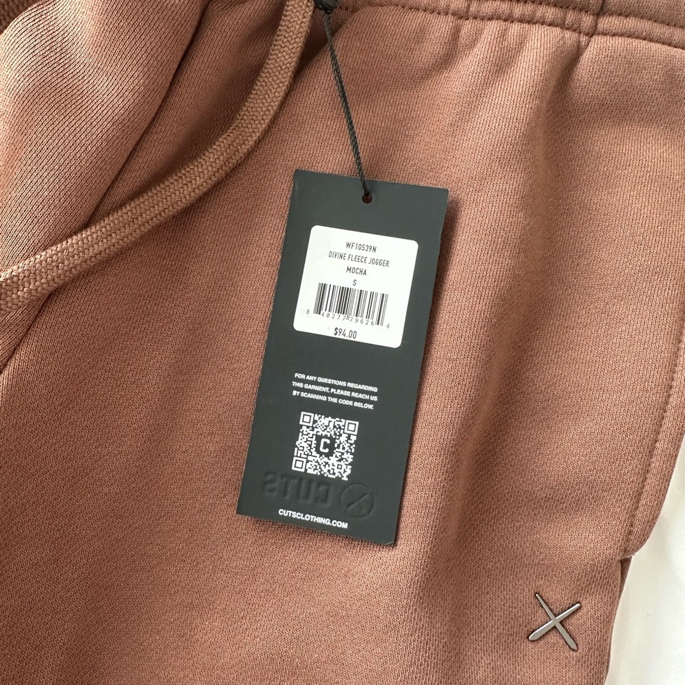 NWT Cuts Women Divine Hoodie and Sweatpants Set in Mocha - Picture 4 of 7